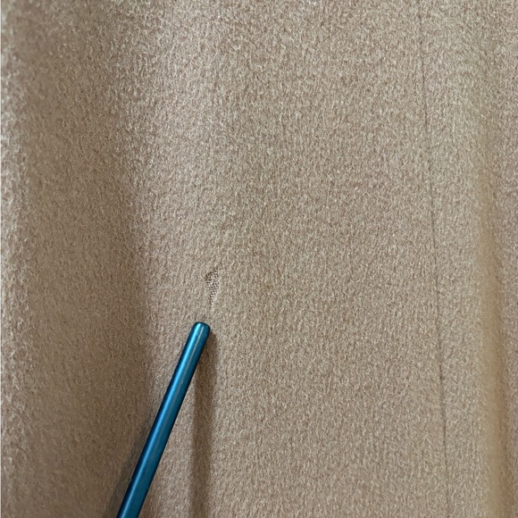 Talbots Size 8 Wool Trench Coat Vintage 80s 90s Style Cottagecore Old Money - Picture 13 of 15